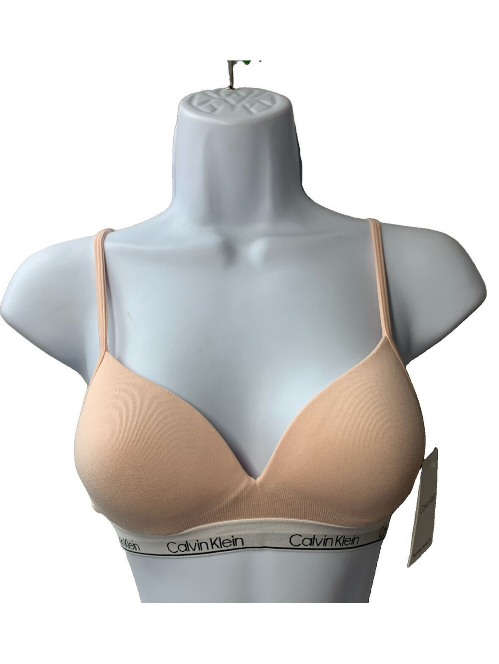 Calvin Klein Women's 6122 Seamless Wireless Bra Lined Classic Opaque Size 32A